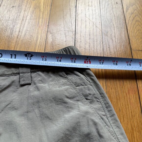 The North Face Size XL Green Convertible Zip Off Outdoor Hiking Cargo Pants - Picture 5 of 16